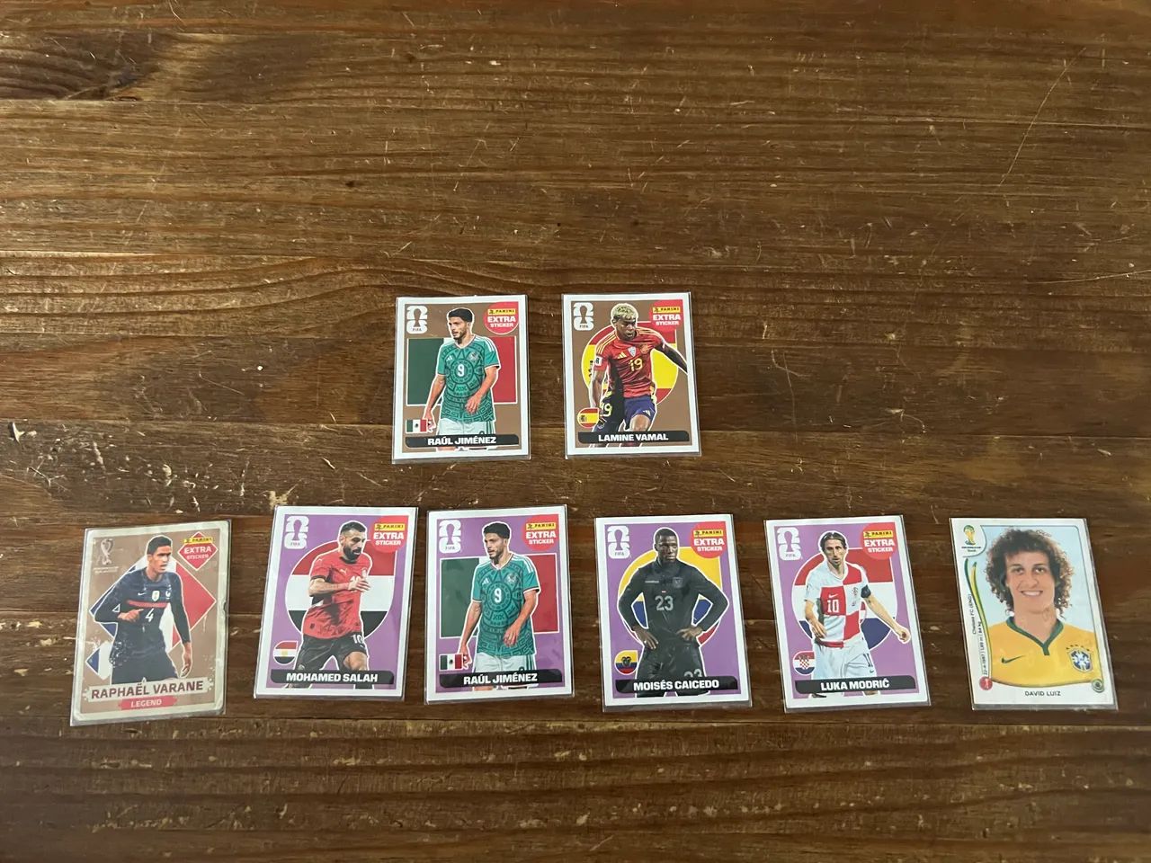 Figurinhas legends copa 2026