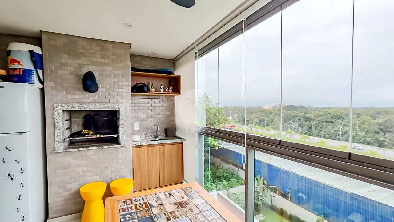 Apartamento 2 dorms com suíte no Tulum Bertioga - Foto 2