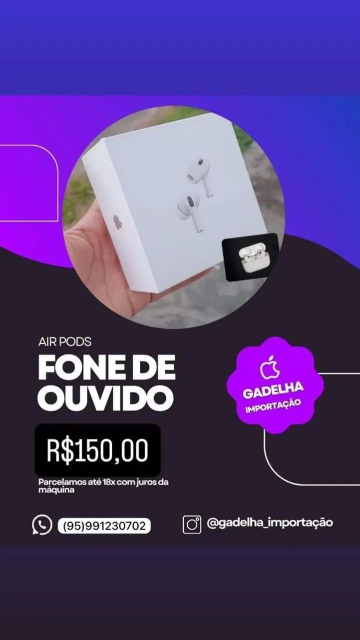 Fones de ouvido!