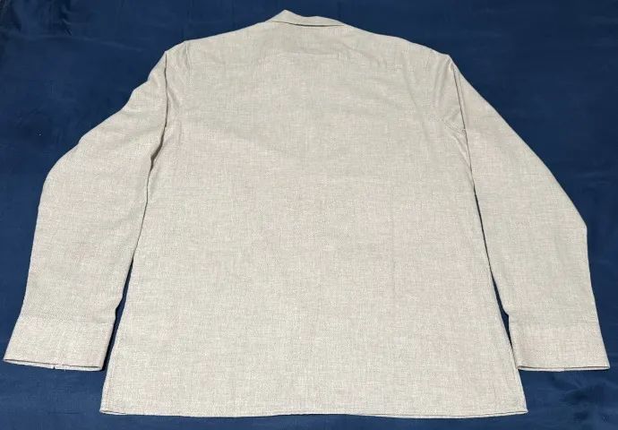 Camisa Calvin Klein Social Tam M 100% Algodão Importada Original Nova Nunca Usada - Foto 4