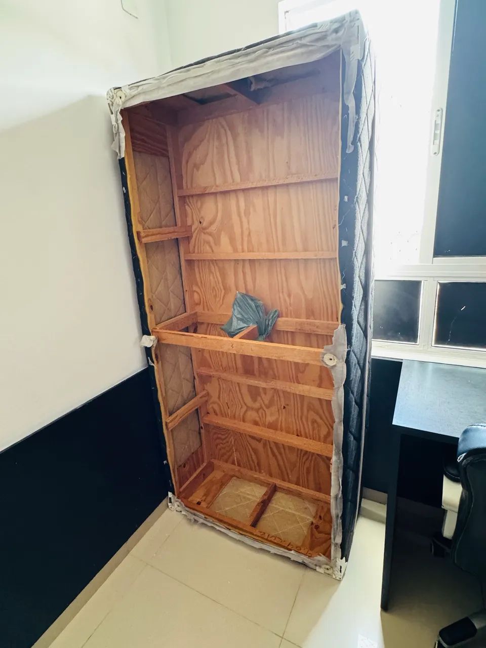 Cama Box Solteiro | Usada - Foto 2