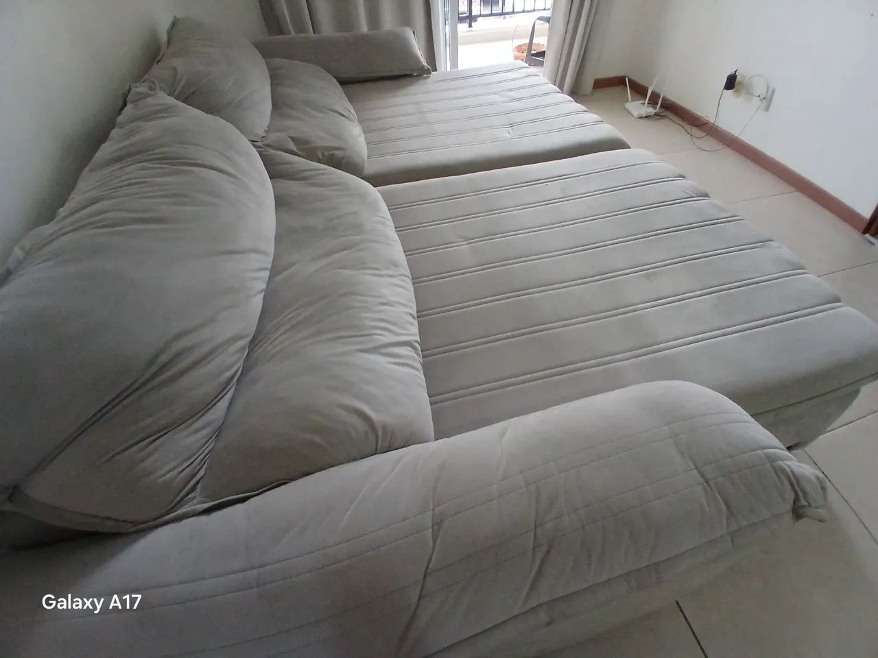 Sofá Retrátil e Reclinável 2,73m - Alto Padrão | Big Casa Decor - Foto 4