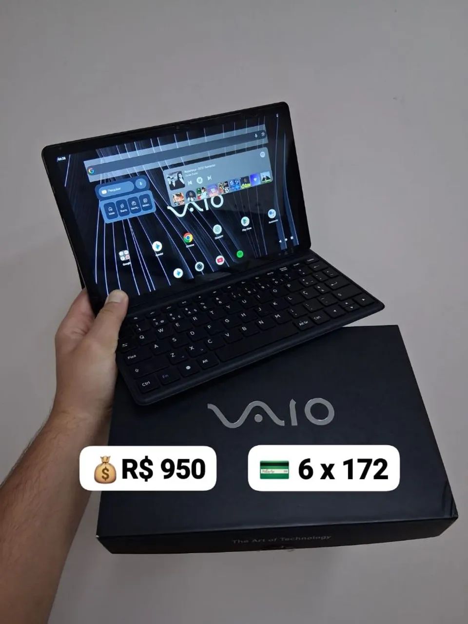 Tablet VAIO TL10 com Caixa e NF - Impecável
