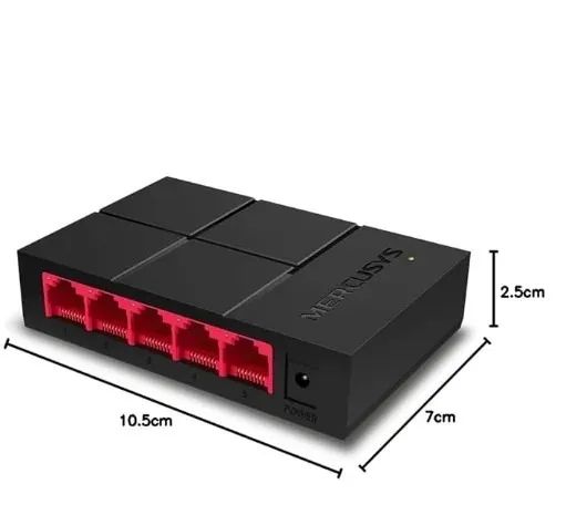 Switch Giga Mercusys Ms105g 5 Portas 10/100/1000mbps  - Foto 3
