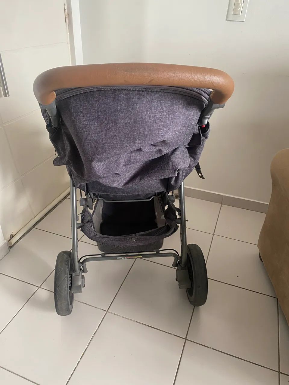 Carrinho de Bebê Avito | Carrinho de Bebê Abc Design Usado - Foto 3