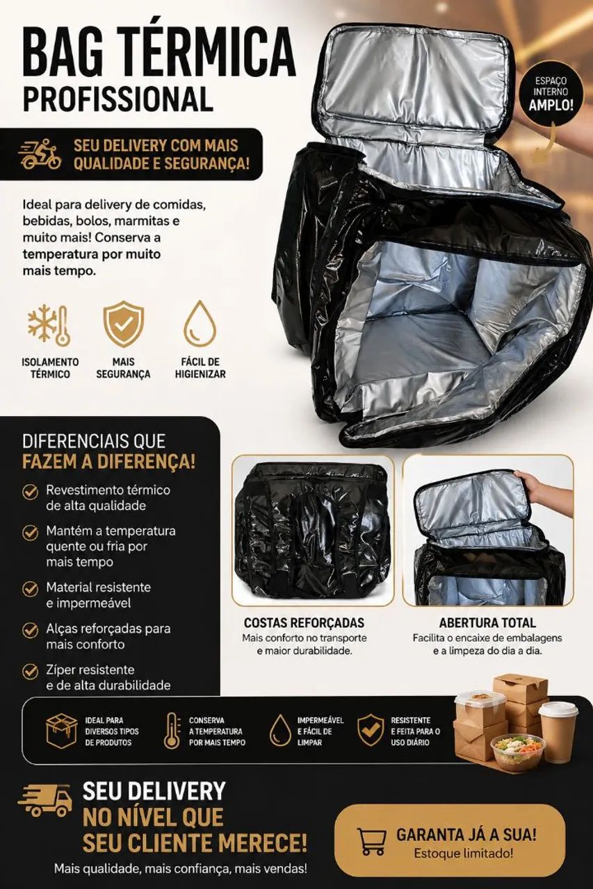 Vendo essa bag seminova 