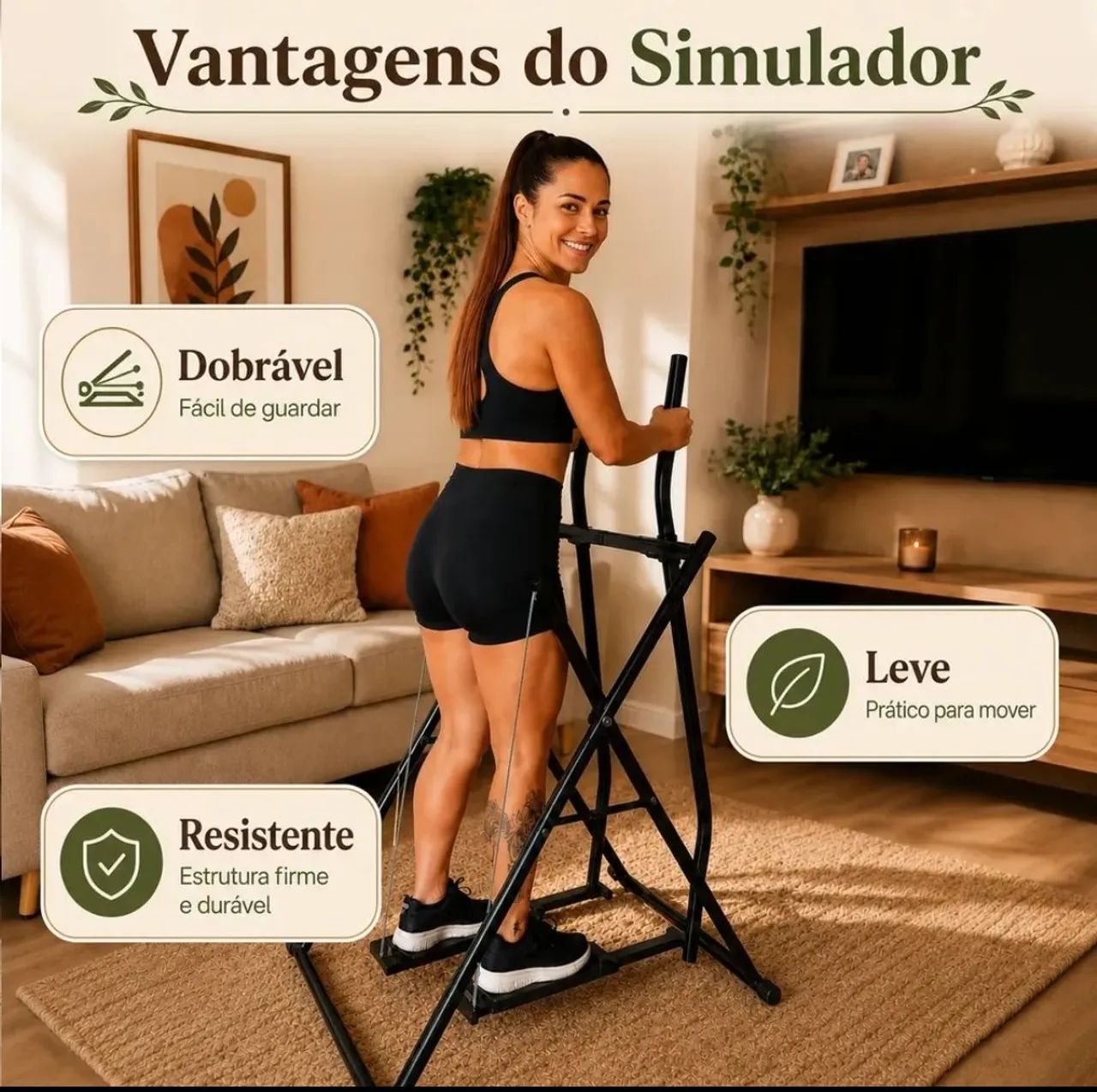 Simulador de caminhada resistente  - Foto 4