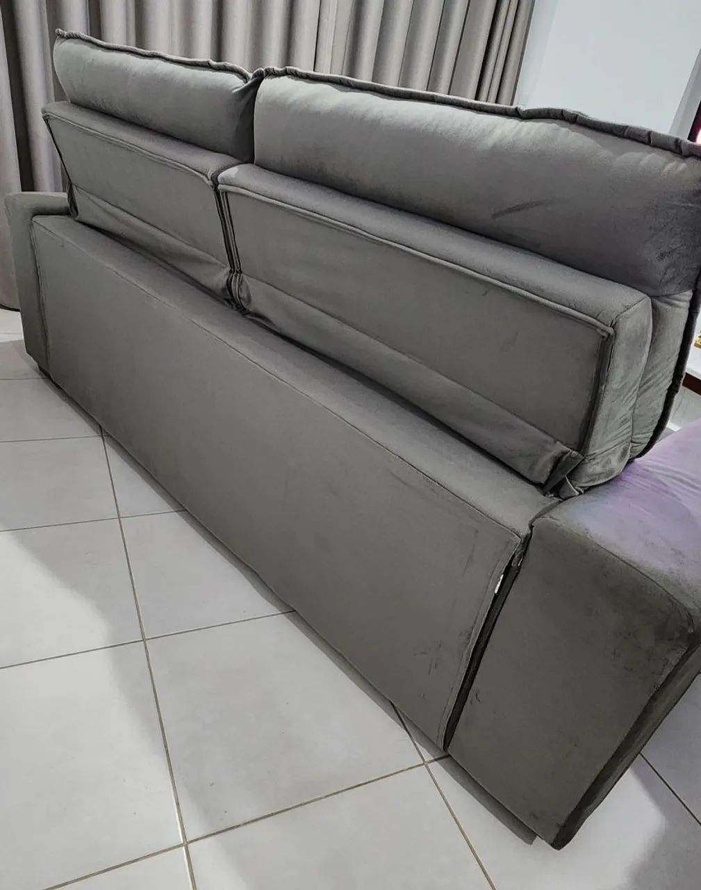 Sofá Retrátil e Reclinável 4 lugares (2,25m) - Foto 3