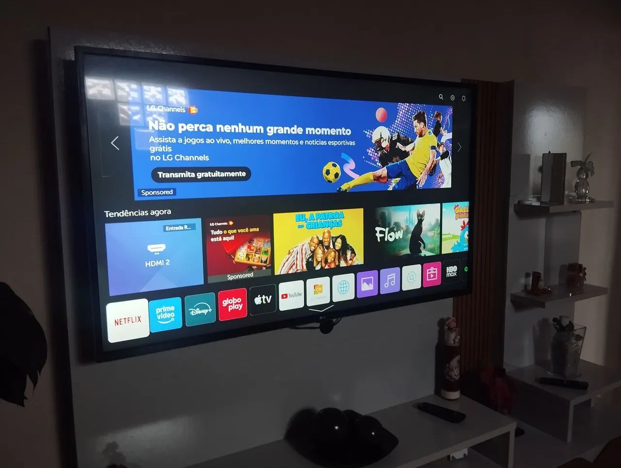 TV LG 55 Polegadas Smart 4K Android Dolby Áudio Ruku Wi-fi  - Foto 3