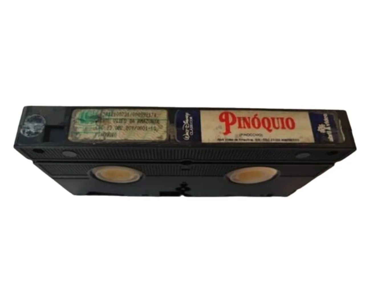 Vhs - Pinóquio ( original - Abril Vídeo ) Sem caixa