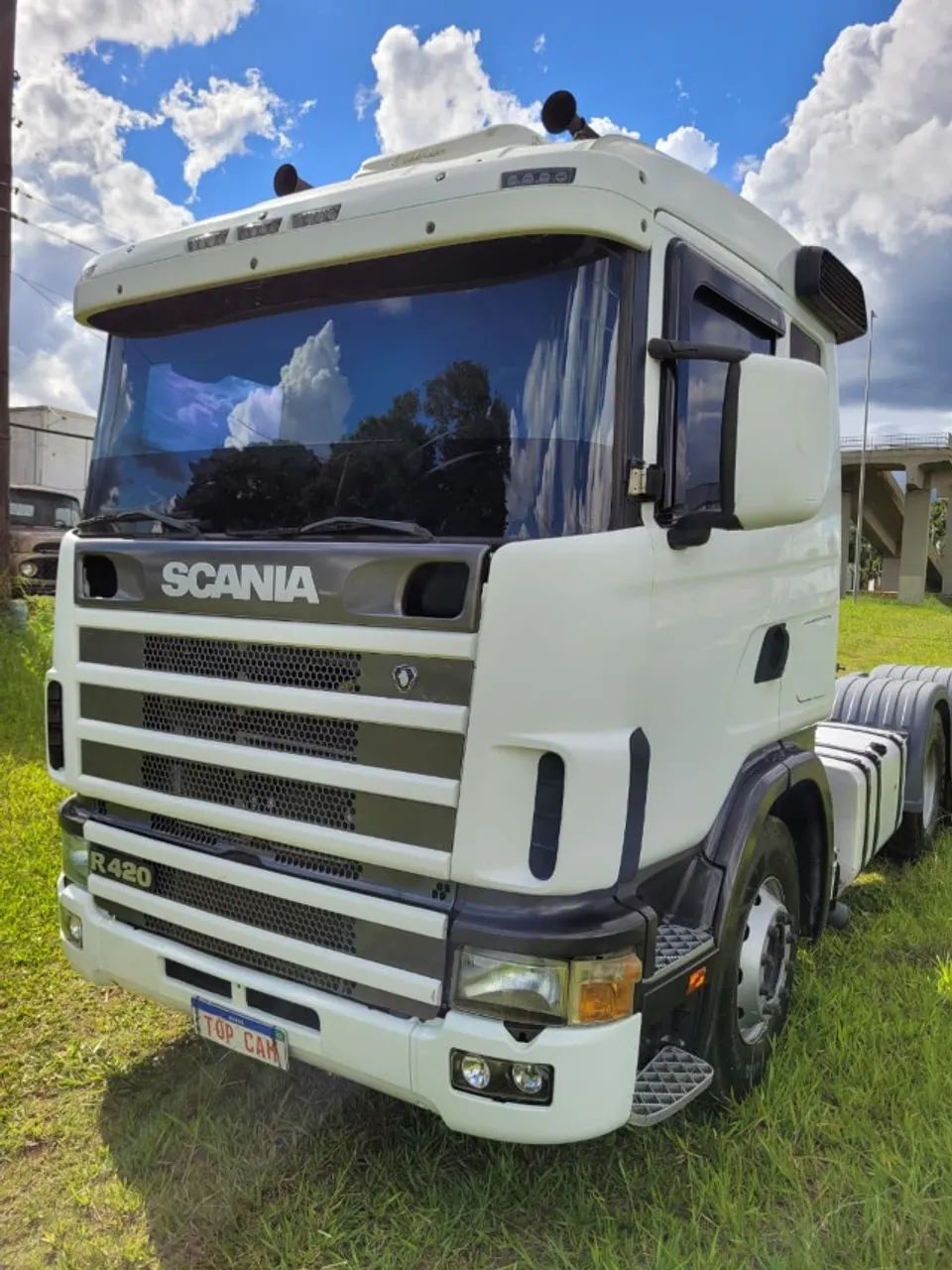 SCANIA R420 6X2 2007 / 2008 BRANCO TRUCADA * - Foto 10