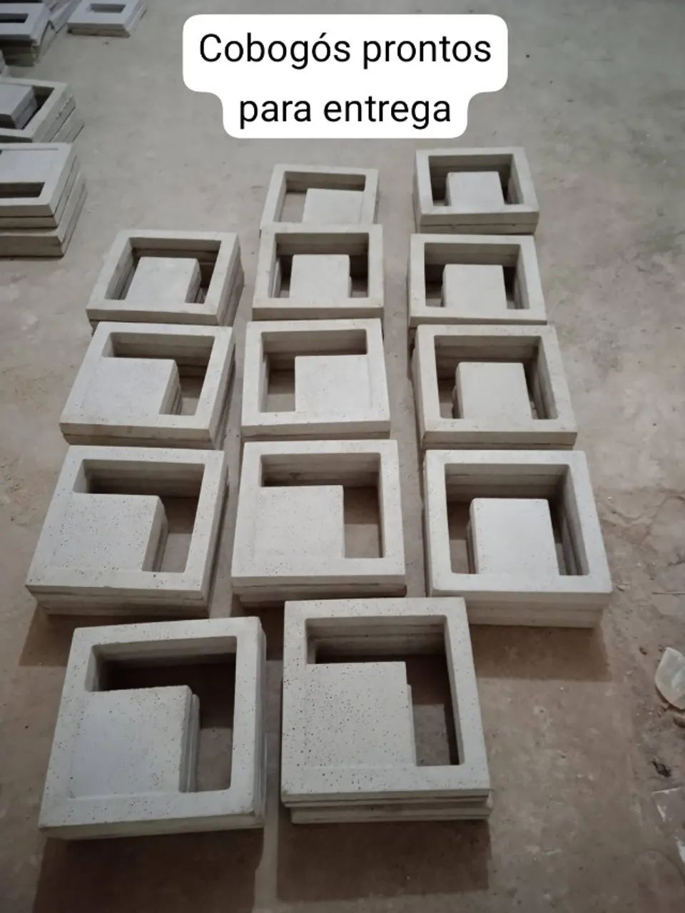 Cobogó Jardim Vertical Floreira tijolo divisória - Foto 3