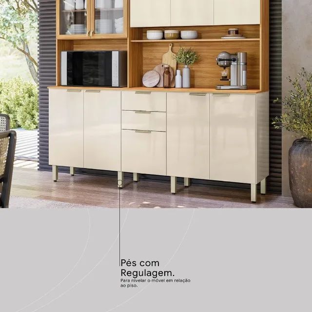 Lançamento!! Kit Cozinha Amora 1,98 m - Foto 4