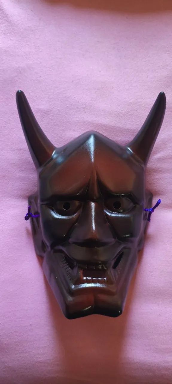 Máscara de cerâmica Hannya vinda do Japão nova