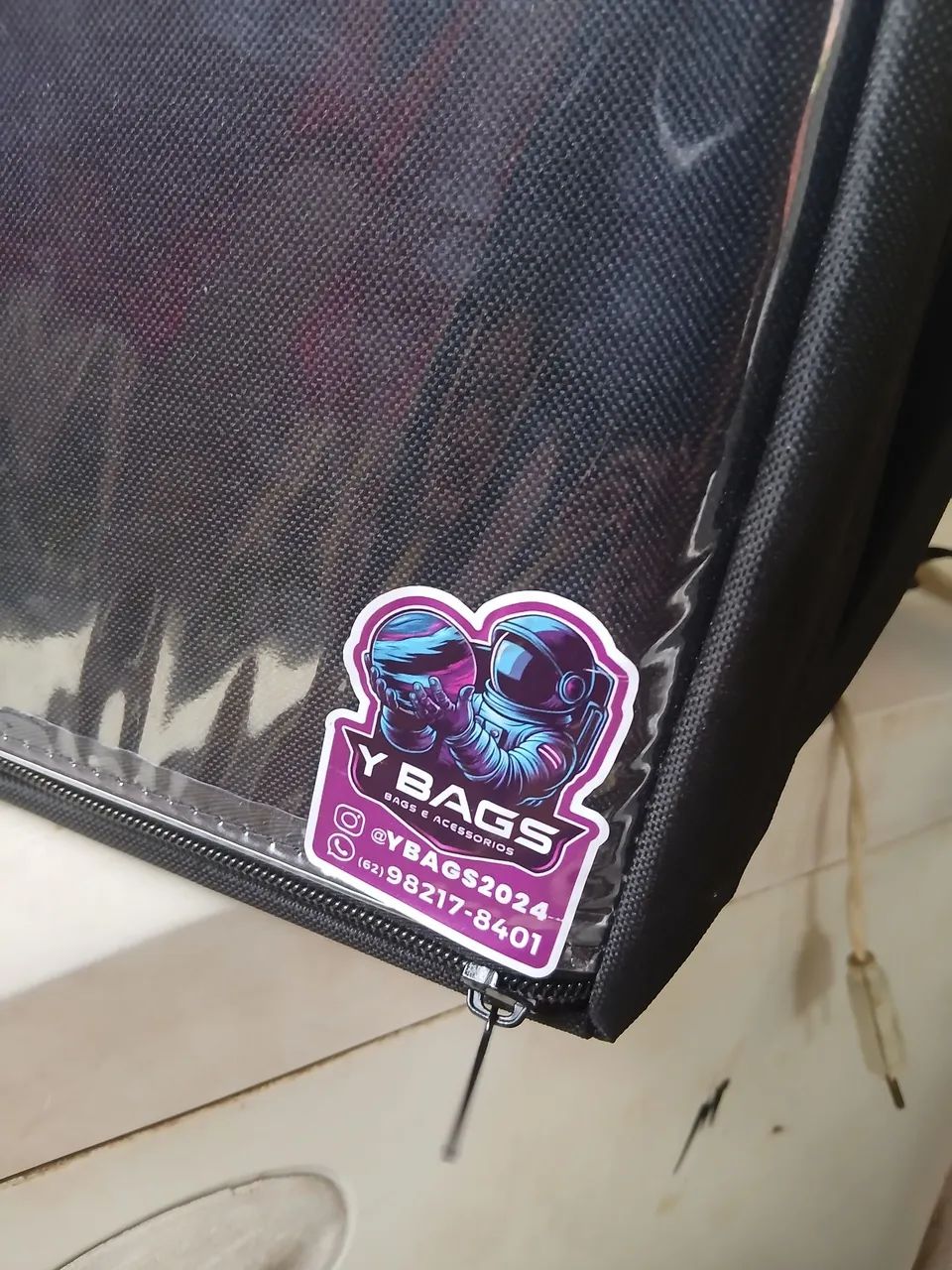 Mochila Bag Entregador Preta Nova 45 lts - Foto 5