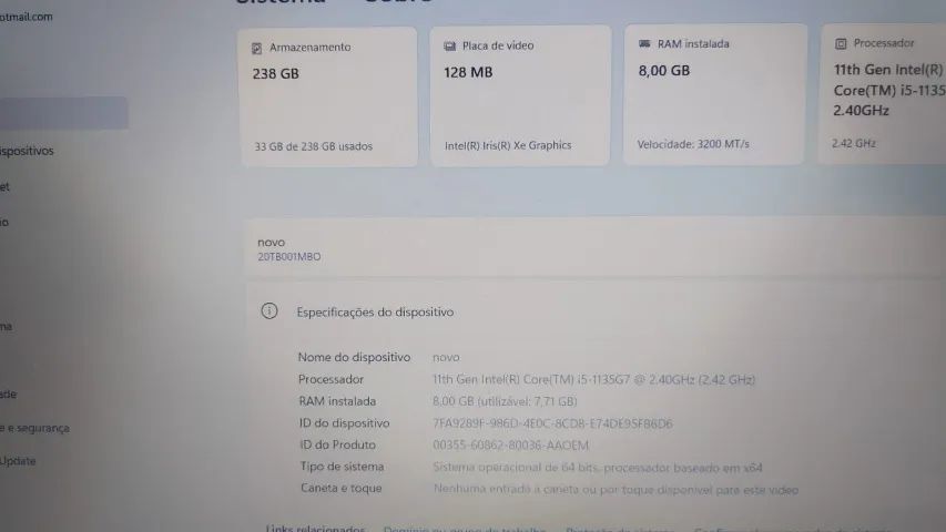 thinkpad E14 11gen  i5  - Foto 3