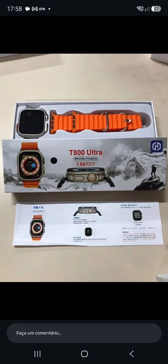 SmartWatch T800 Ultra 