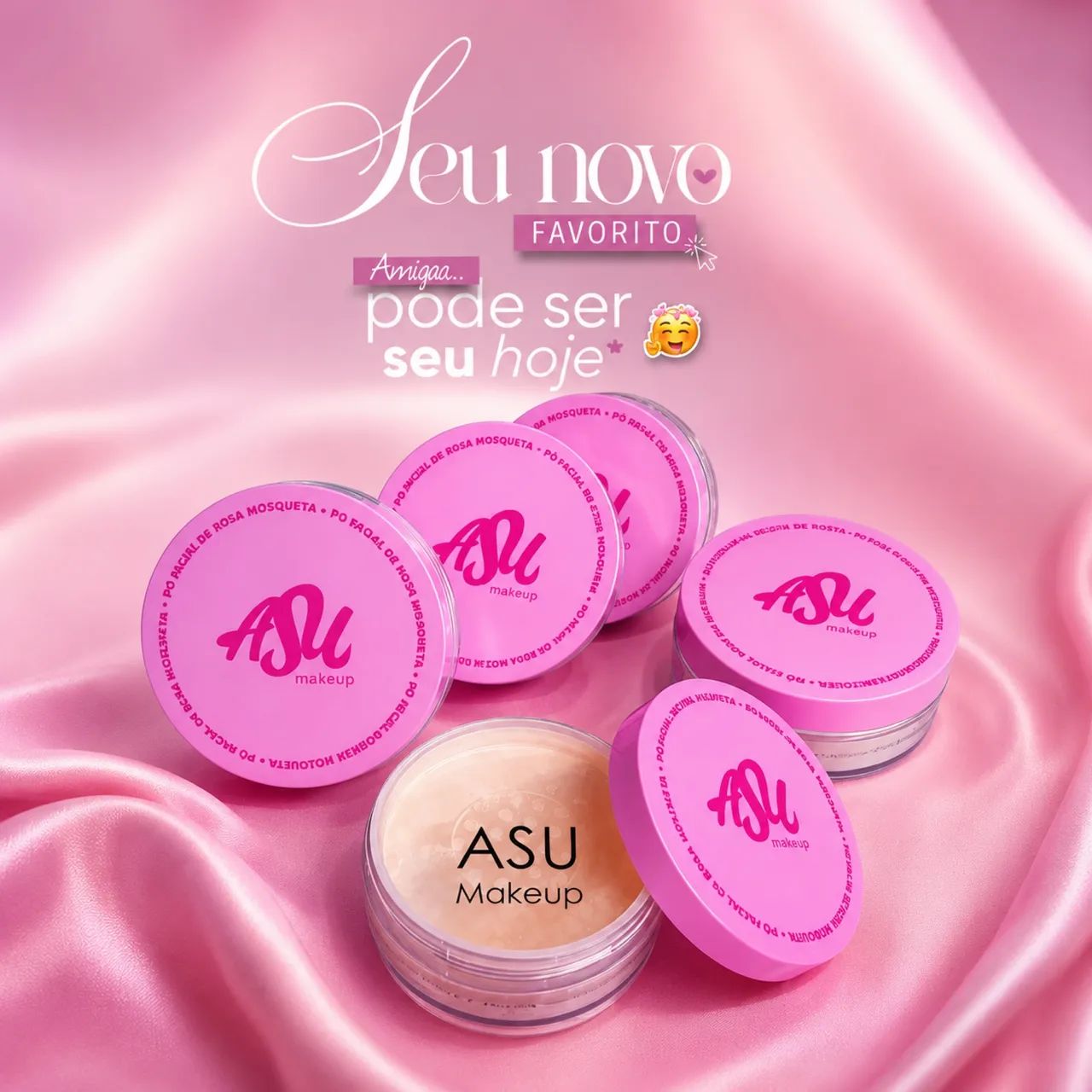 Pó solto rosa mosqueta ?