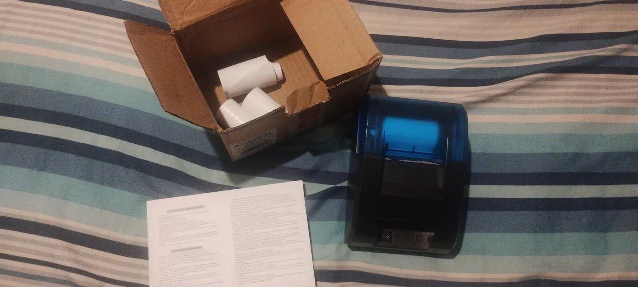 Mini Impressora Térmica Sem Fio 
