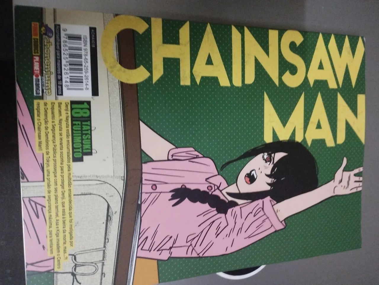 Mangá chainsaw man volume 18, pt br - Foto 2