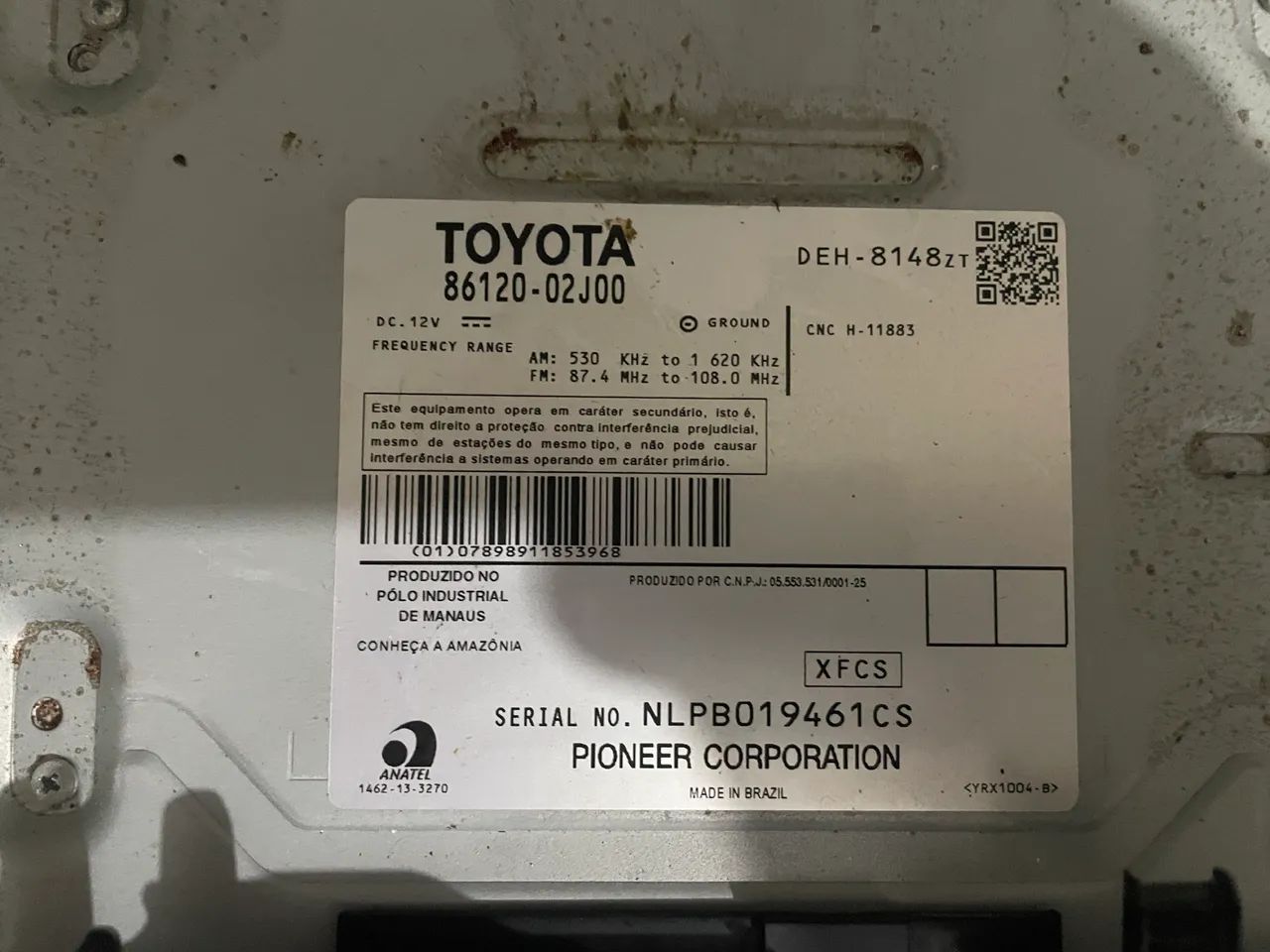 Multimídia Corolla 2015 415986252734146560