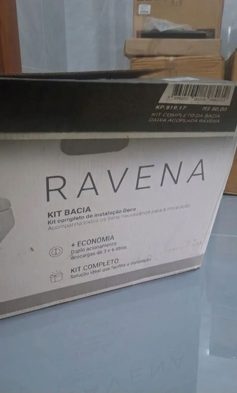 Kit vaso completo Ravena DECA - Foto 2