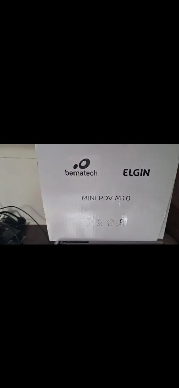 Mini PDV Touch Screen Elgin M10 com Impressora Integrada Tela 10 pol. Android - Foto 2
