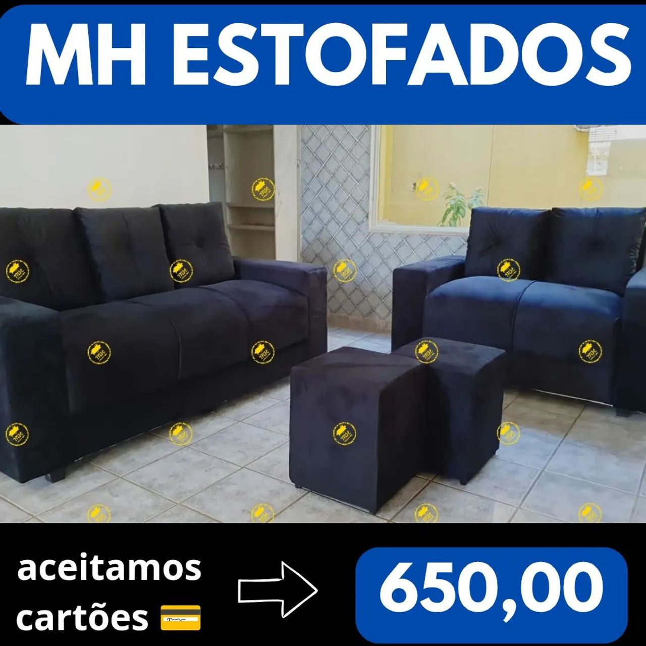 SOFÁS DIRETAMENTE DA FÁBRICA APARTI DE 300,00 - Foto 4