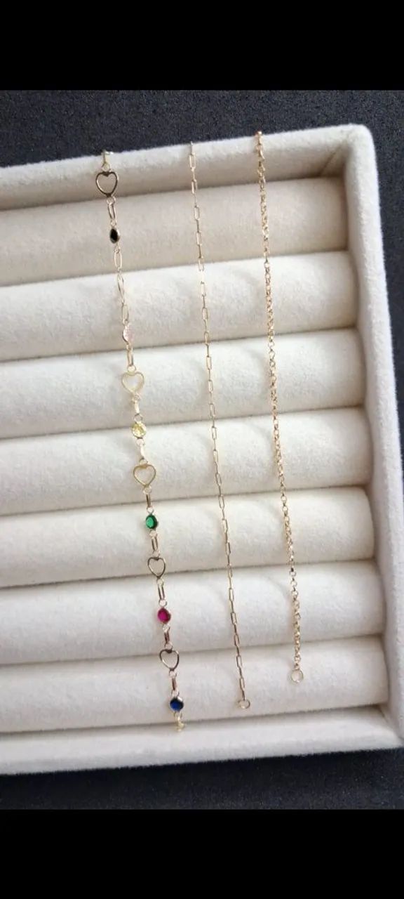 Pulseira feminina 18k 750  - Foto 2