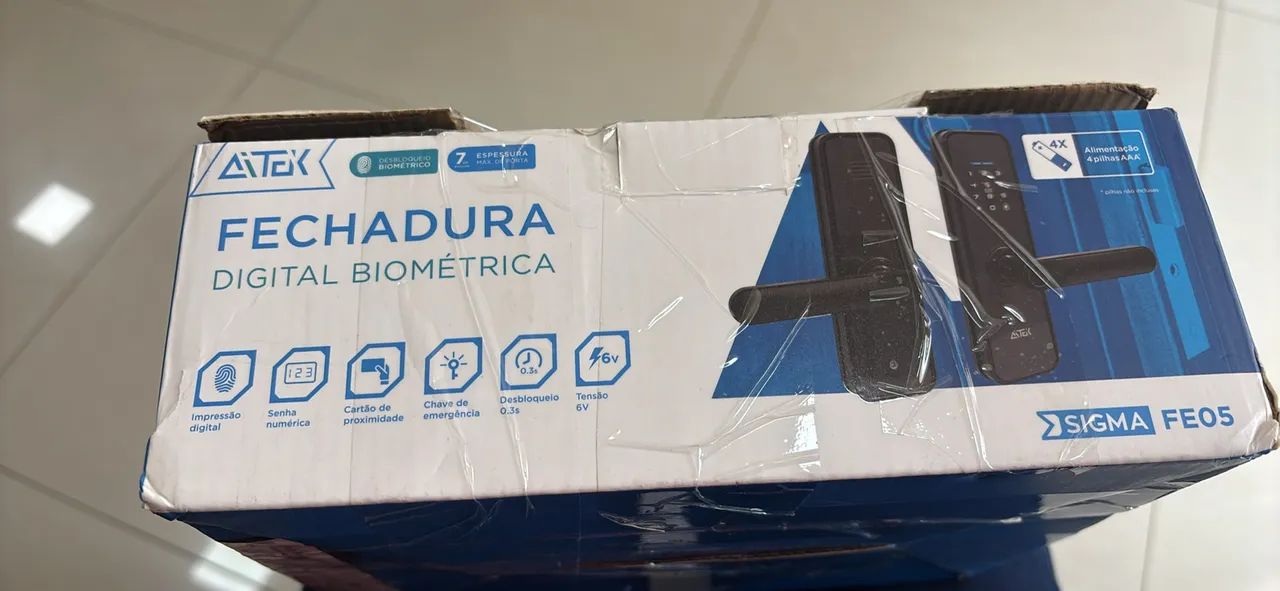 FECHADURA DIGITAL BIOMÉTRICA  - Foto 2