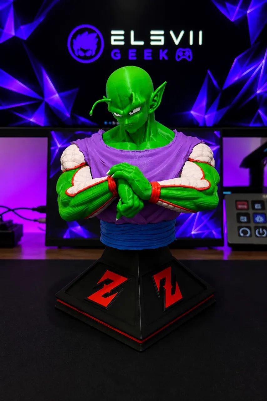 BUSTO PICOLLO 24cm - Dragon Ball Z - Colecionável ACTION FIGURE - Foto 3