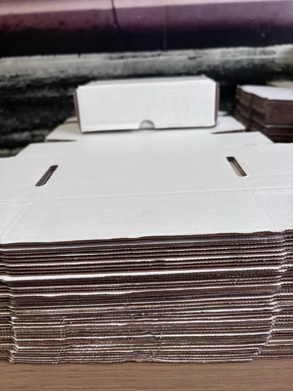 81 caixas de papelão branco 2 tamanhos - Foto 3