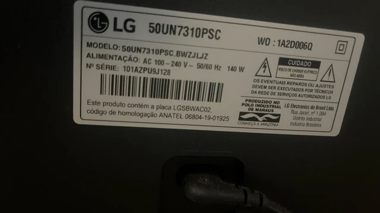 Tv Smart LG 50 polegadas - Foto 2