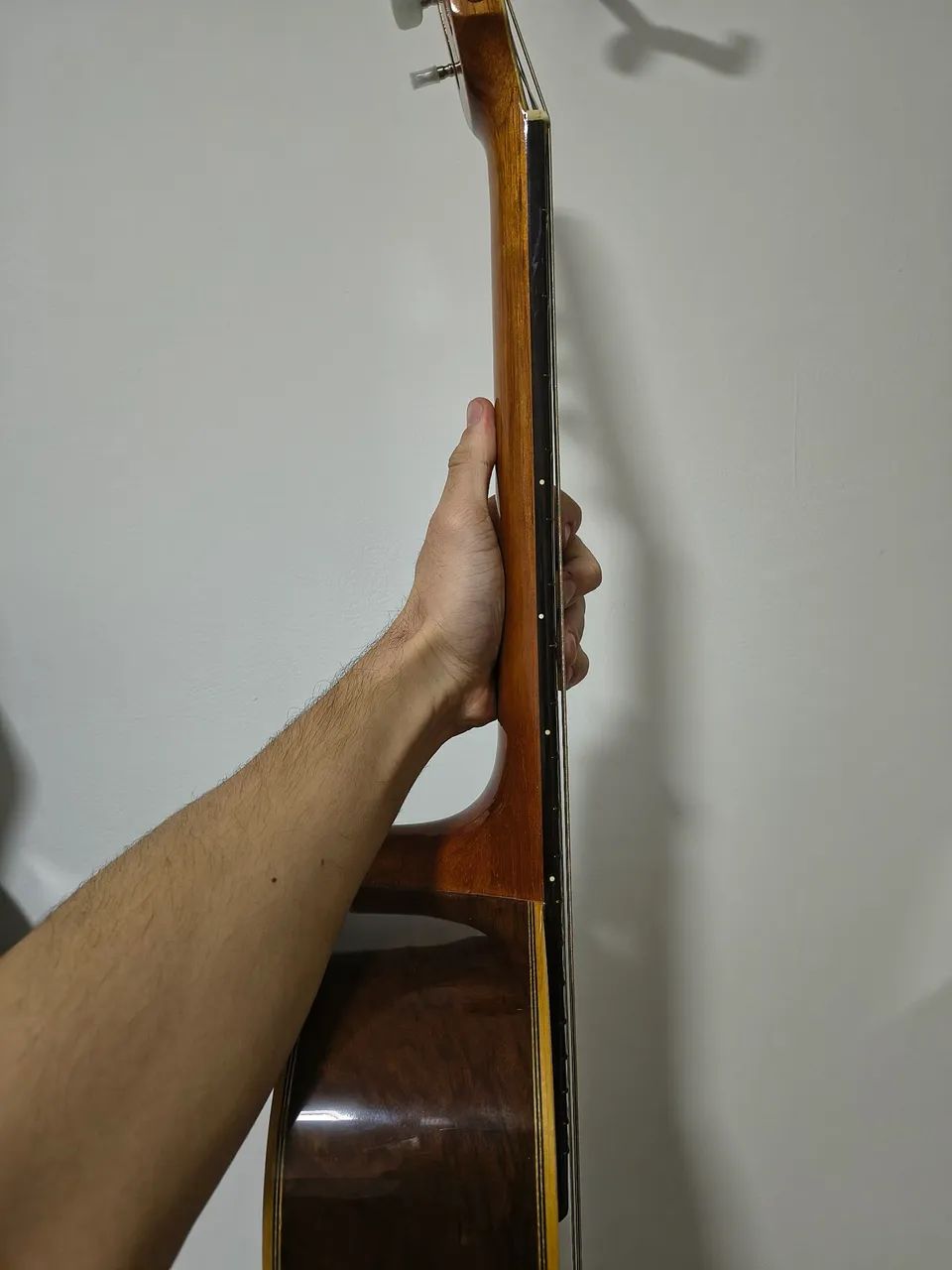 Violão Rozini 7 Cordas Estudante + Capa Acolchoada AVS - Foto 3