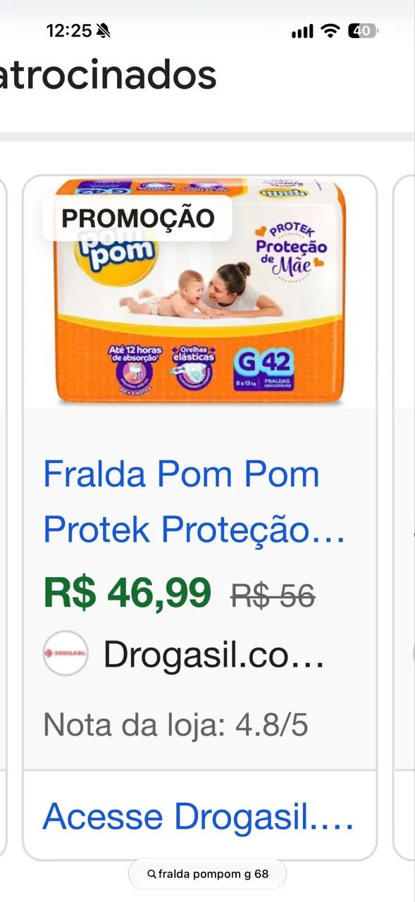 Fralda Pompom G  - Foto 3