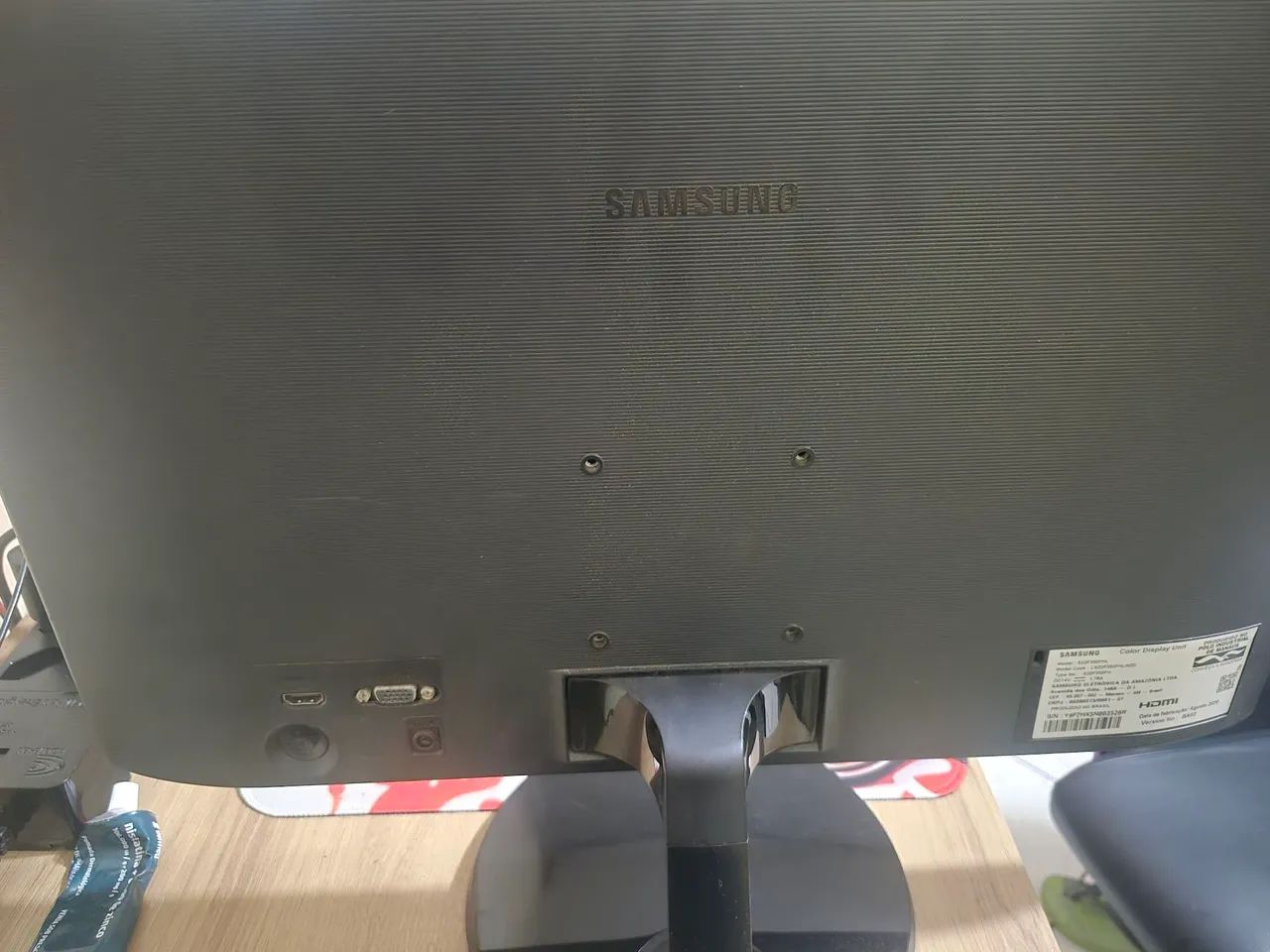 Monitor Samsung S22f350fh Led 22 Preto - Foto 2
