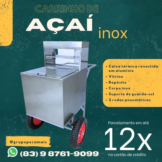 Carrinho de Açaí