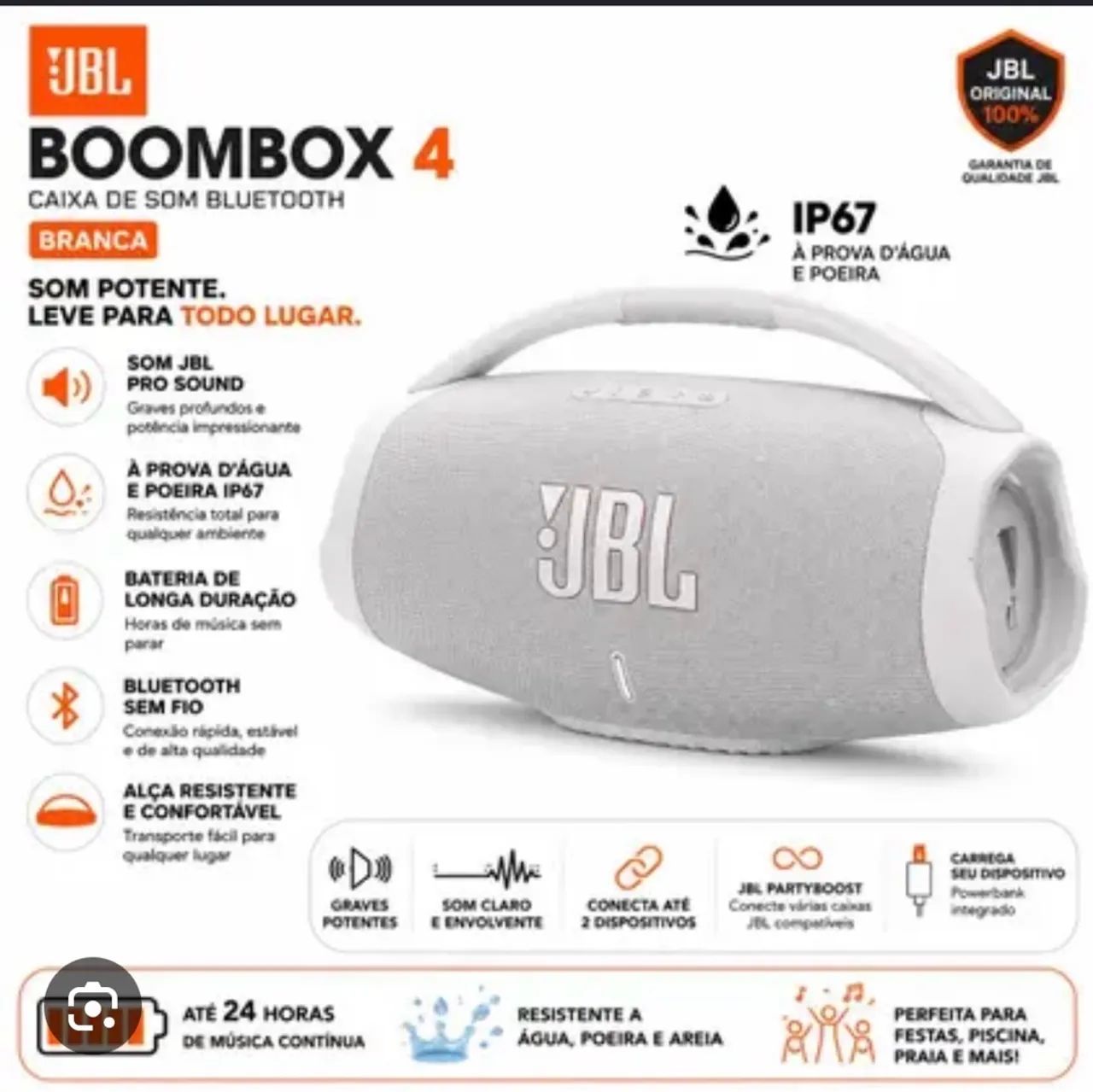caixa jbl - Foto 5