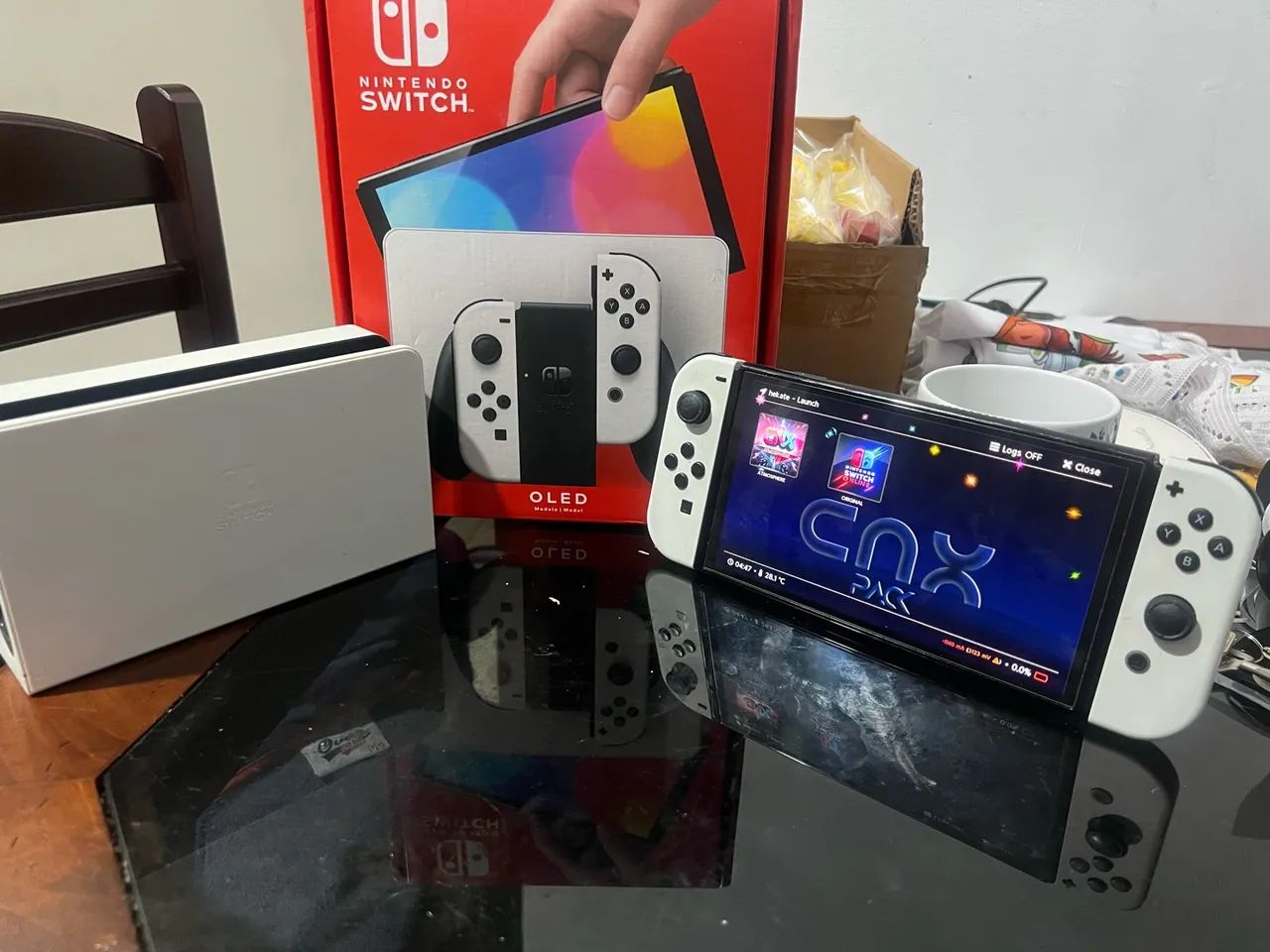 Nintendo switch 512 desbloqueado oled