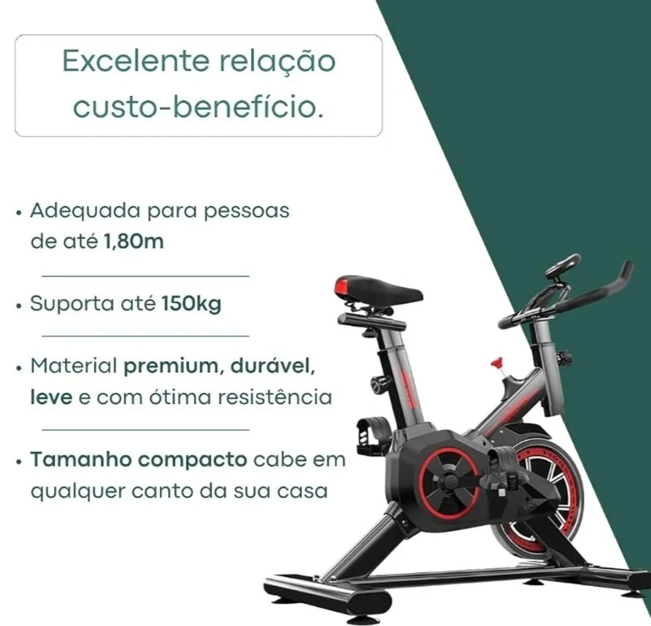 Bicicleta ergometrica spinning (nova) - Foto 2