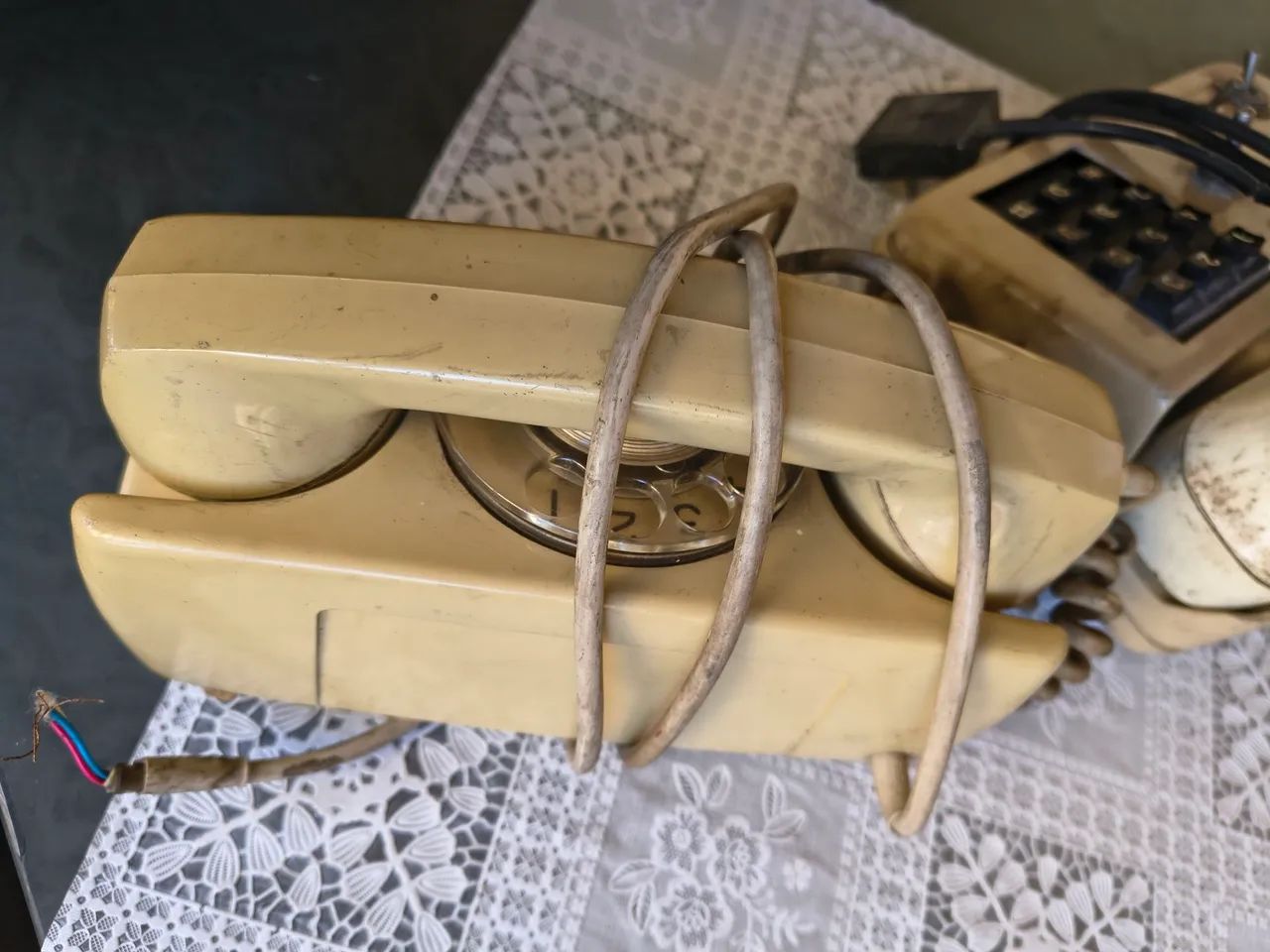 Telefone de disco Vintage  - Foto 3