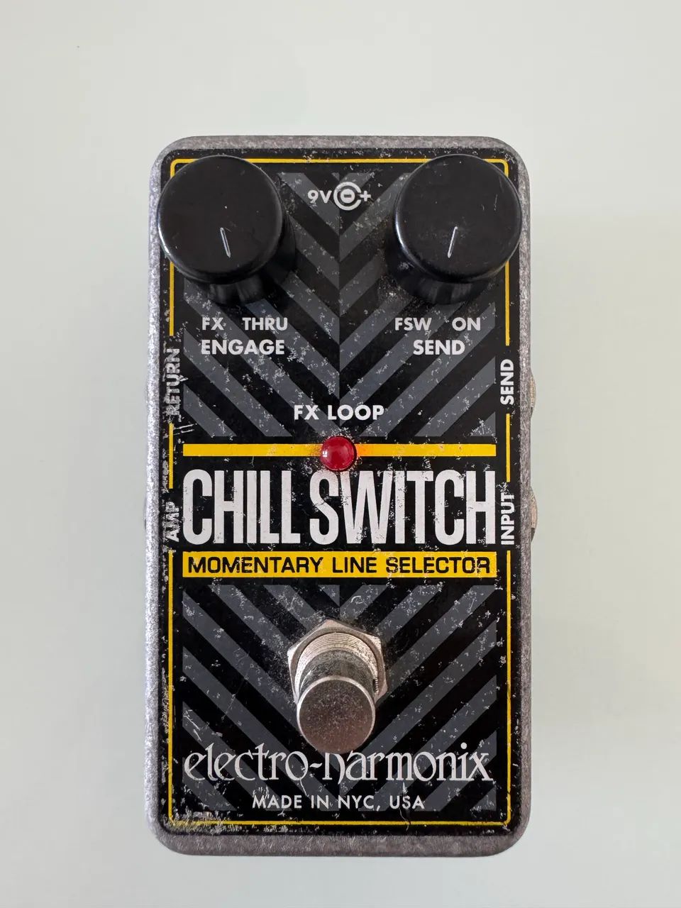 Pedal Seletor de Linha Electro-Harmonix Chill Switch