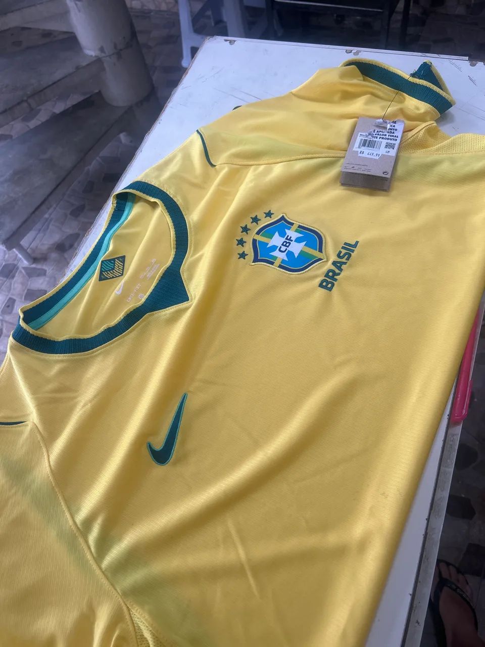 Camisa torcedor pro Brasil 2026 original 