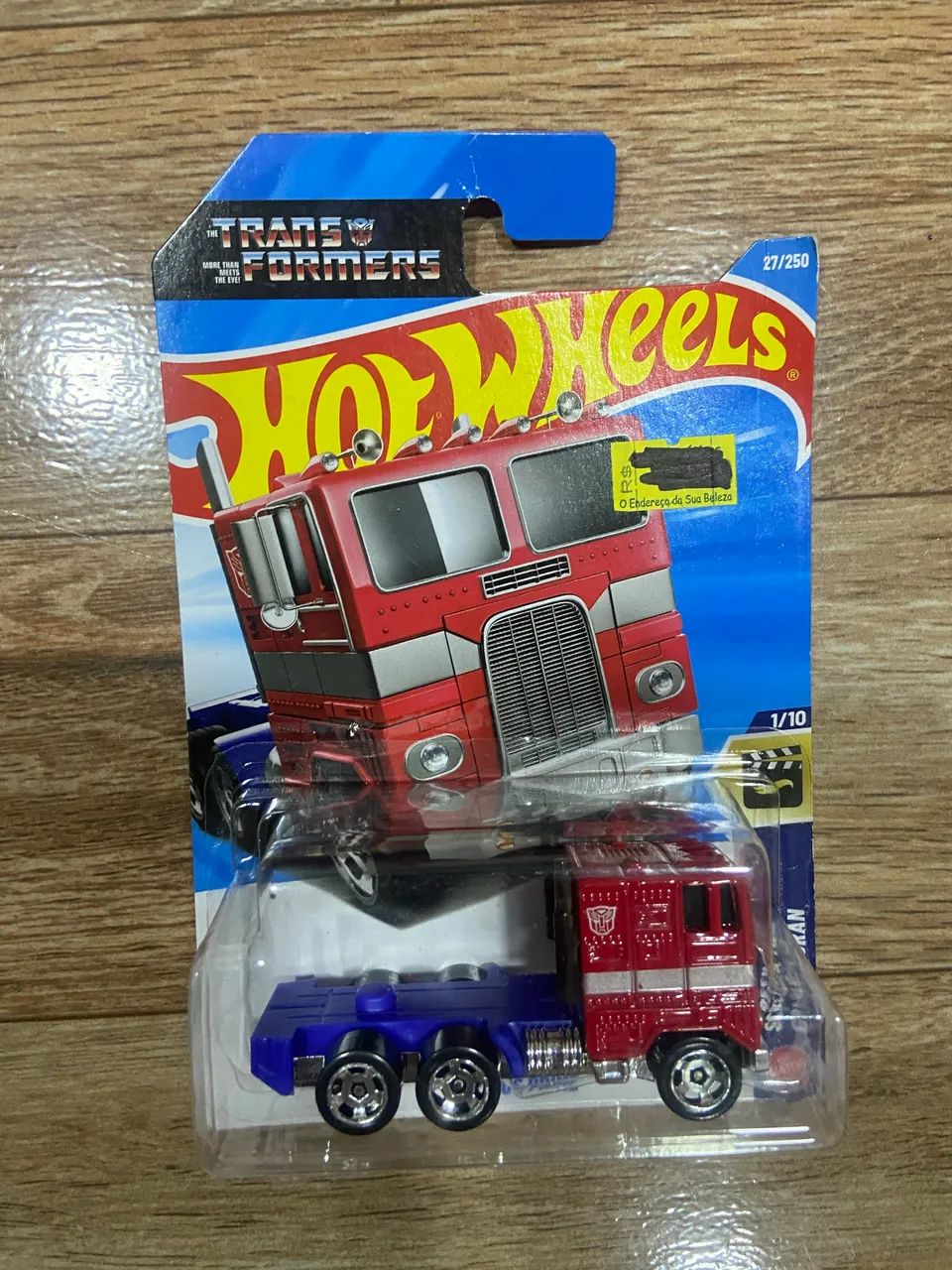Optimus prime hot wheels