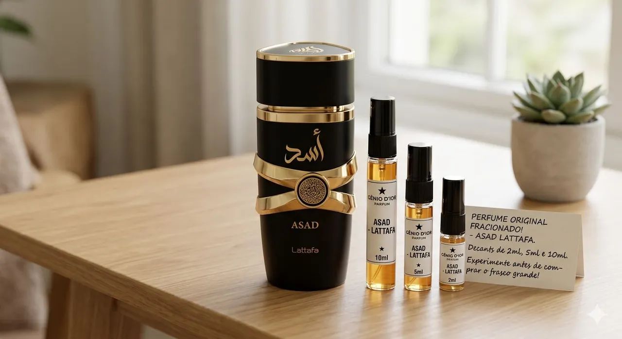 Perfume Asad Lattafa (Original) Decantes de 2ML / 5 ML - Foto 4