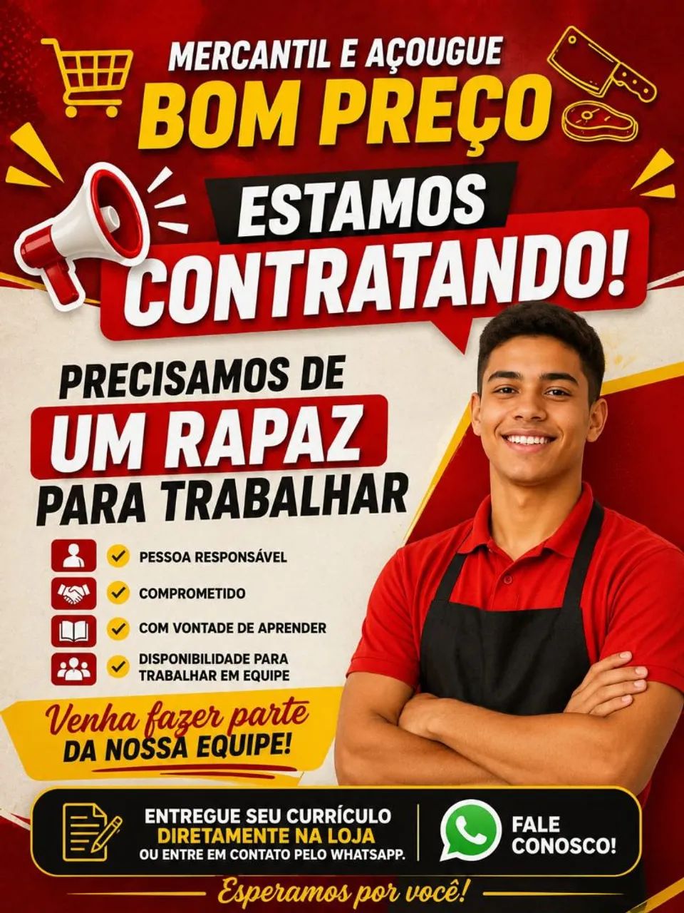 Vaga disponível 