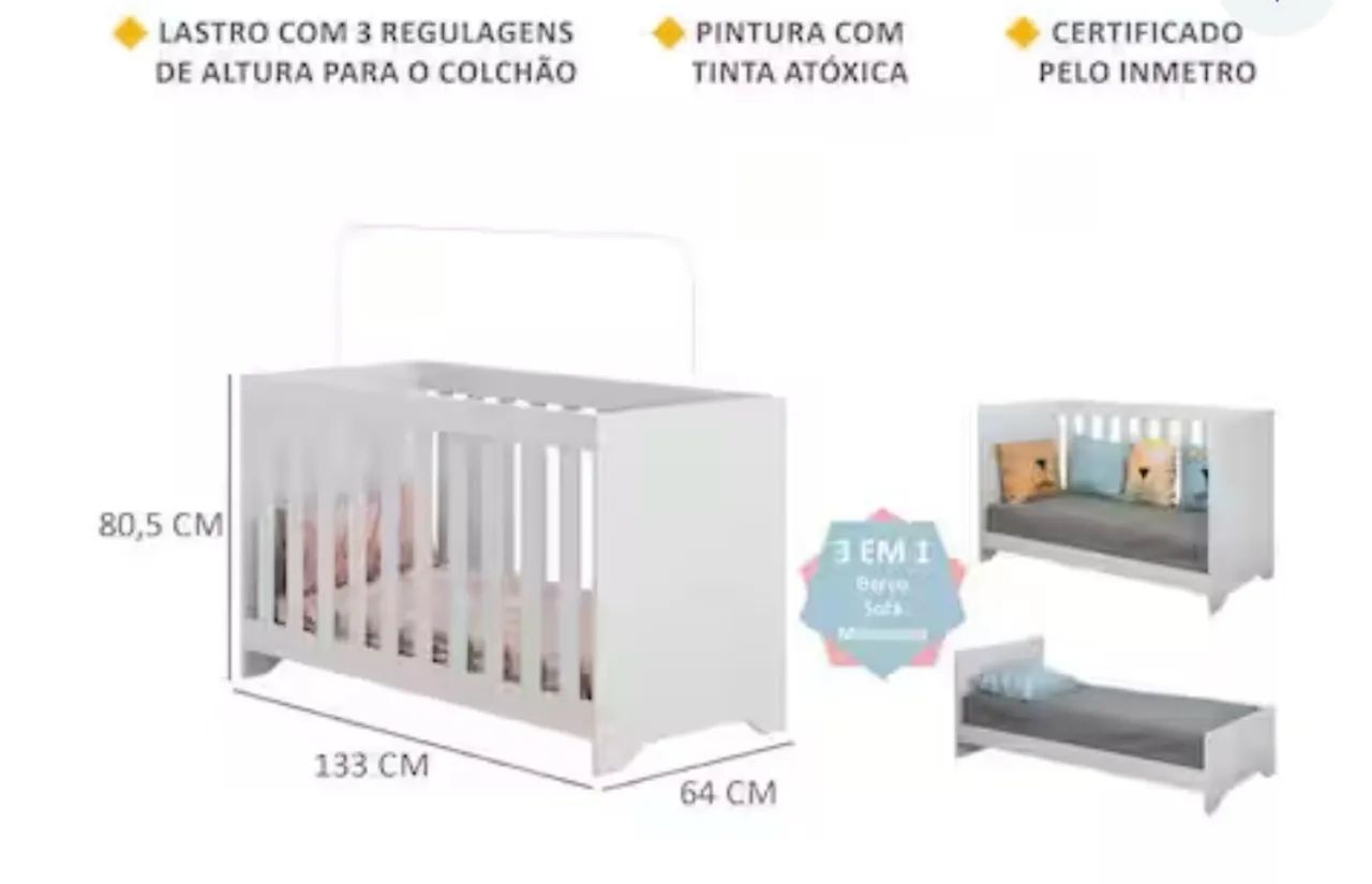 Berço/cama infantil 