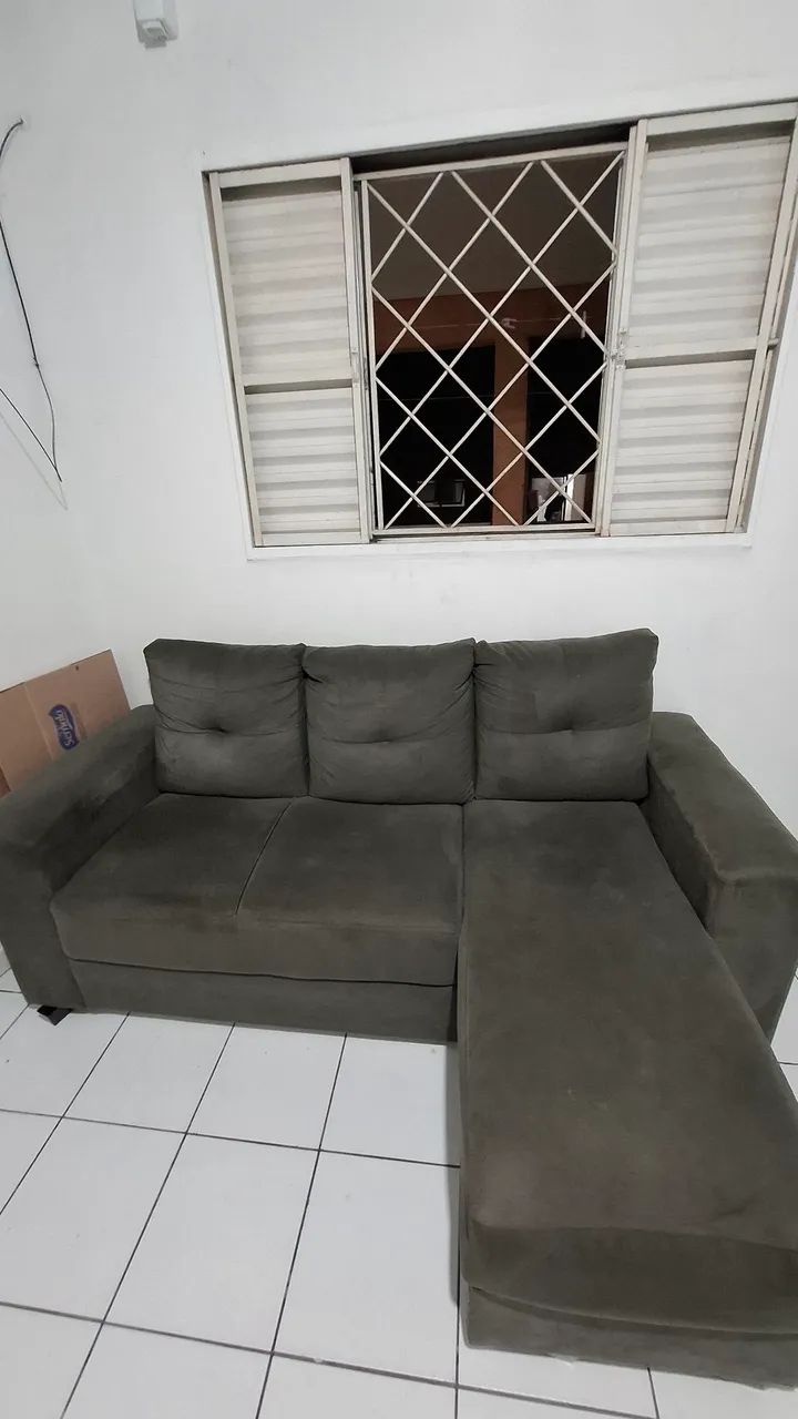 Sofá de Canto 3 lugares 