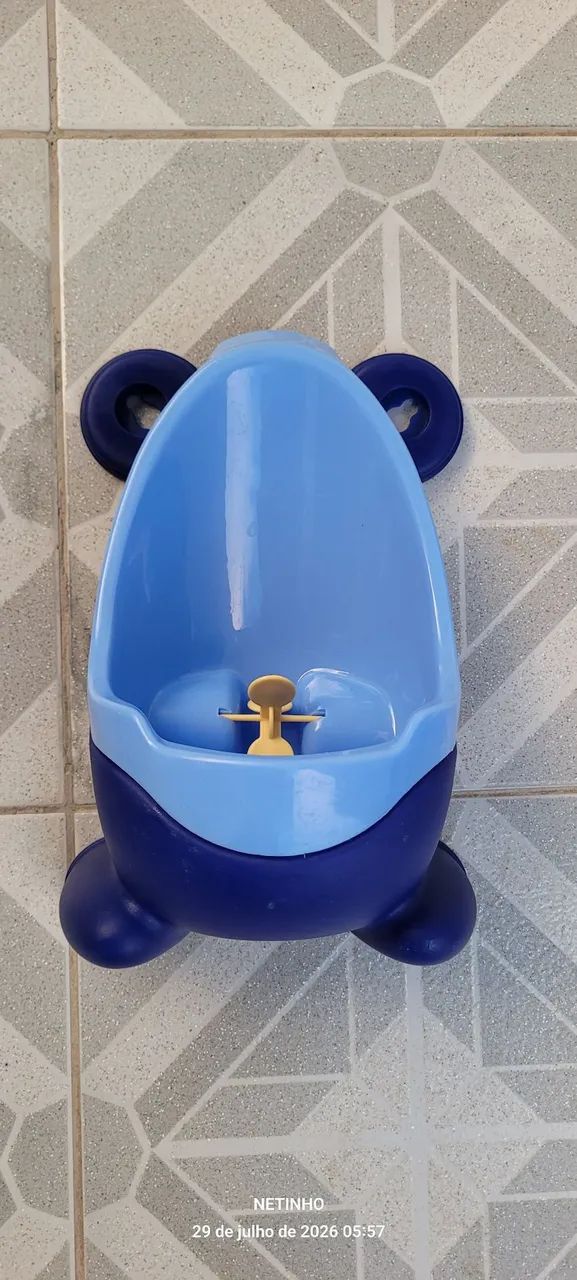 Troninho Musical Infantil e Mictório Azul - Foto 3