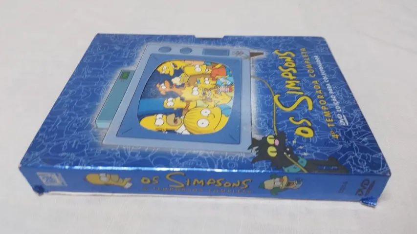 DVD Box Quadruplo Os Simpsons - 4ª Temporada Completa - Edição Para Colecionador ( 23953 ) - Foto 3